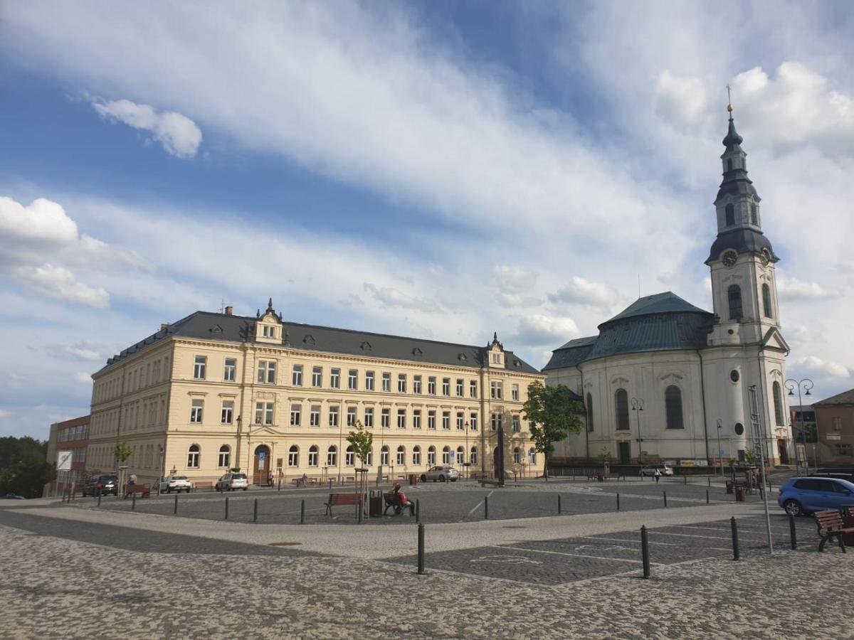 Penzion Sklar Nový Bor Buitenkant foto